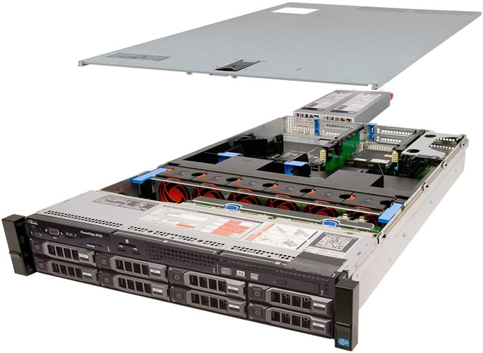 استفاده از قطعات و سخت‌افزارهای قدرتمند در سرورهای دل فروش سرور Dell